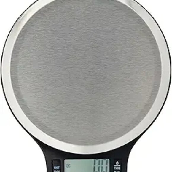 Digital Kitchen Scale with LCD Display Batteries Weighs up to 11 Stainless Steel - Picture 5 of 5